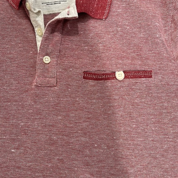 Good fellow & Co red polo Size L - Picture 3 of 3
